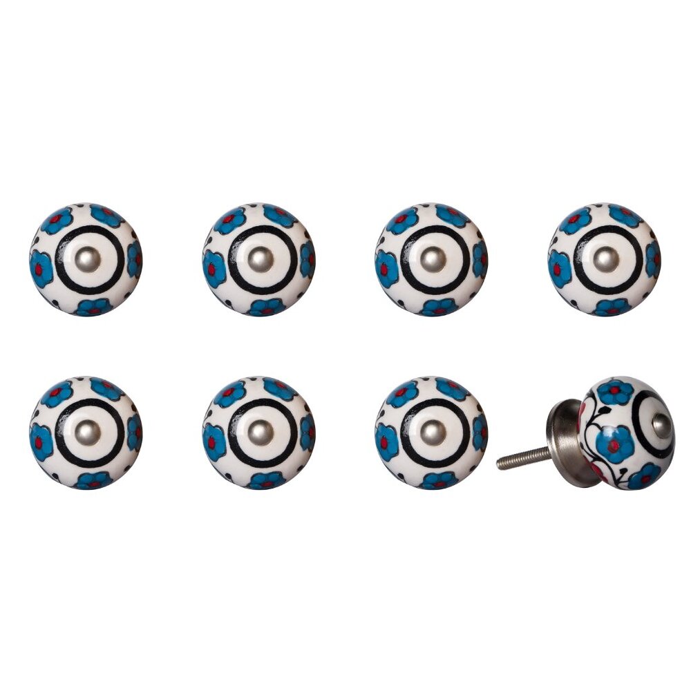 Knob-It Home Decor Classic Cabinet & Drawer Knobs | 8-Piece | K3550